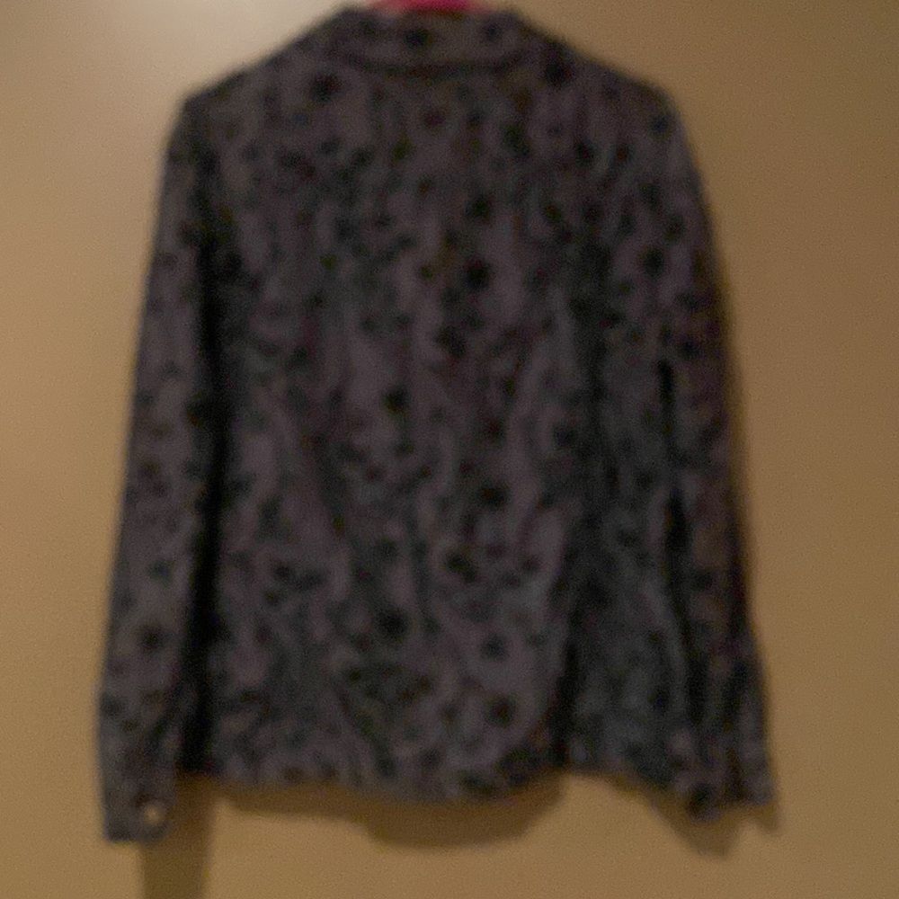 Chico’s Embroidered Jacket Size Medium - Picture 6 of 10